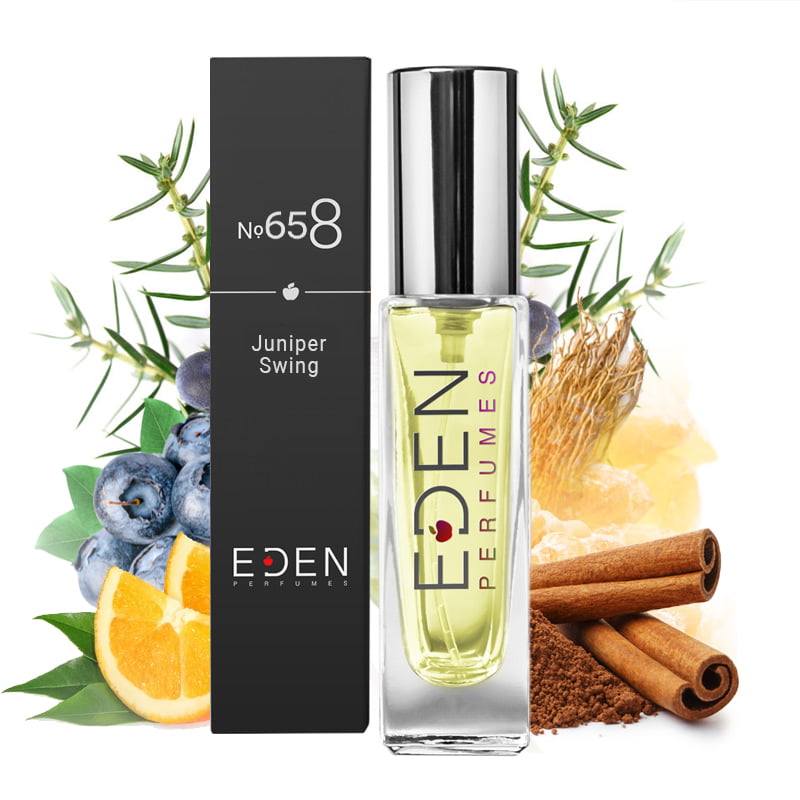 No.658 - Juniper Swing - Woody Spicey Unisex - Eden Perfumes