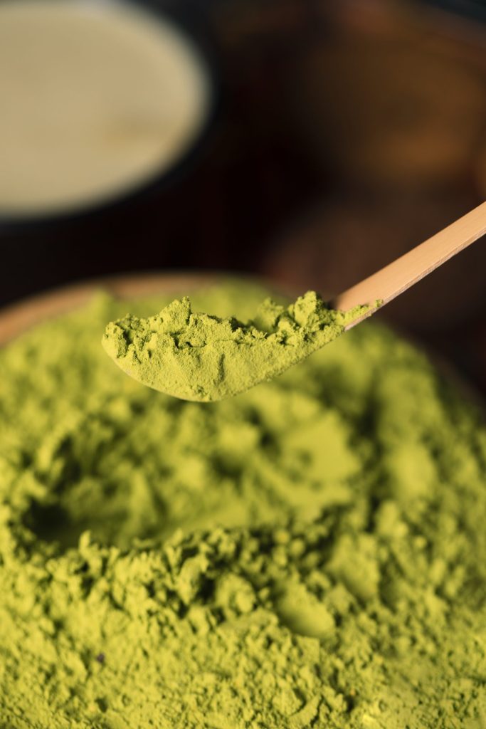 Vibrant Green Matcha Powder